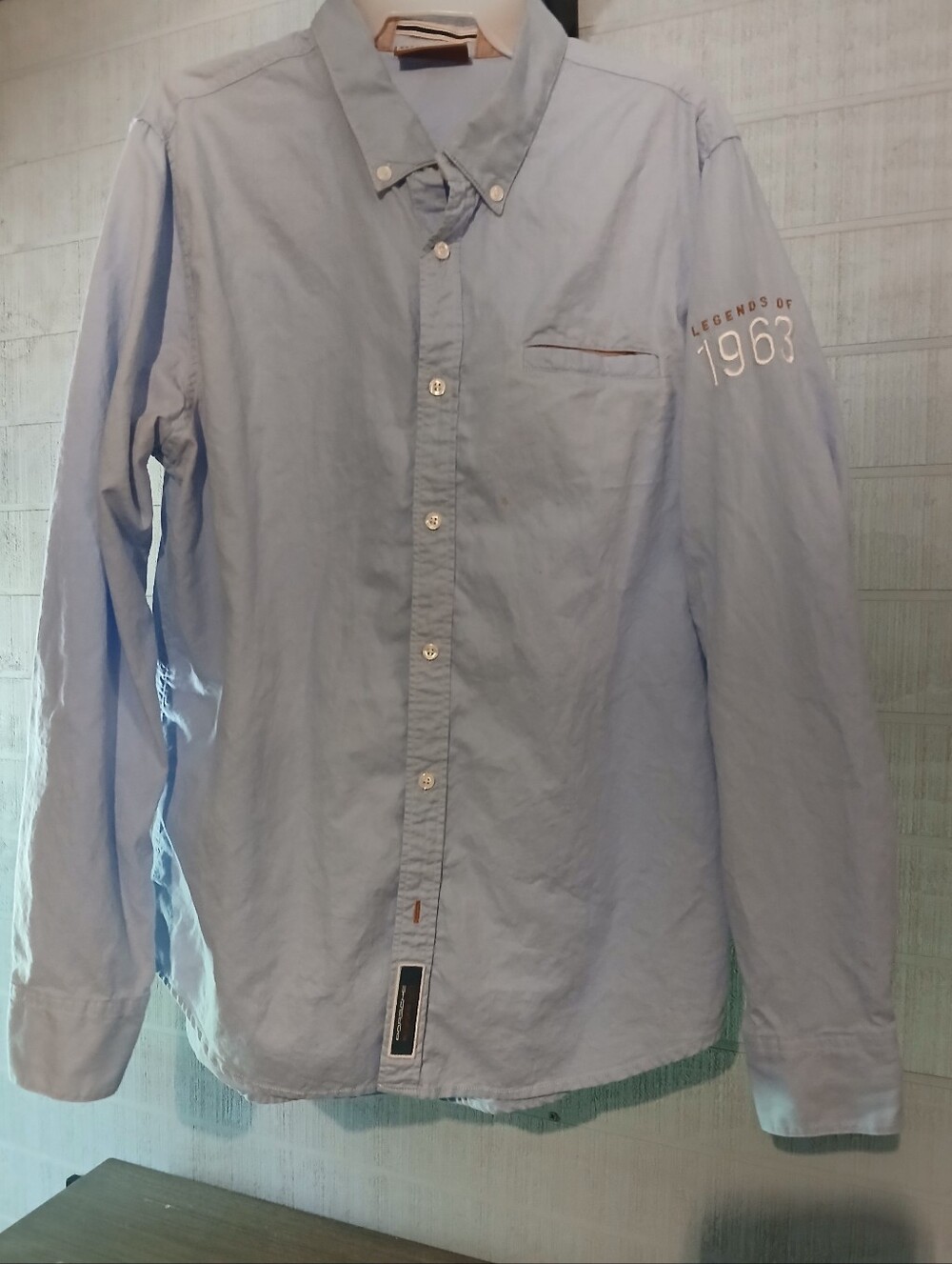 Porsche Design 2016 Drivers Selection Men's Medium LS Button Down Shirt.  FF#440